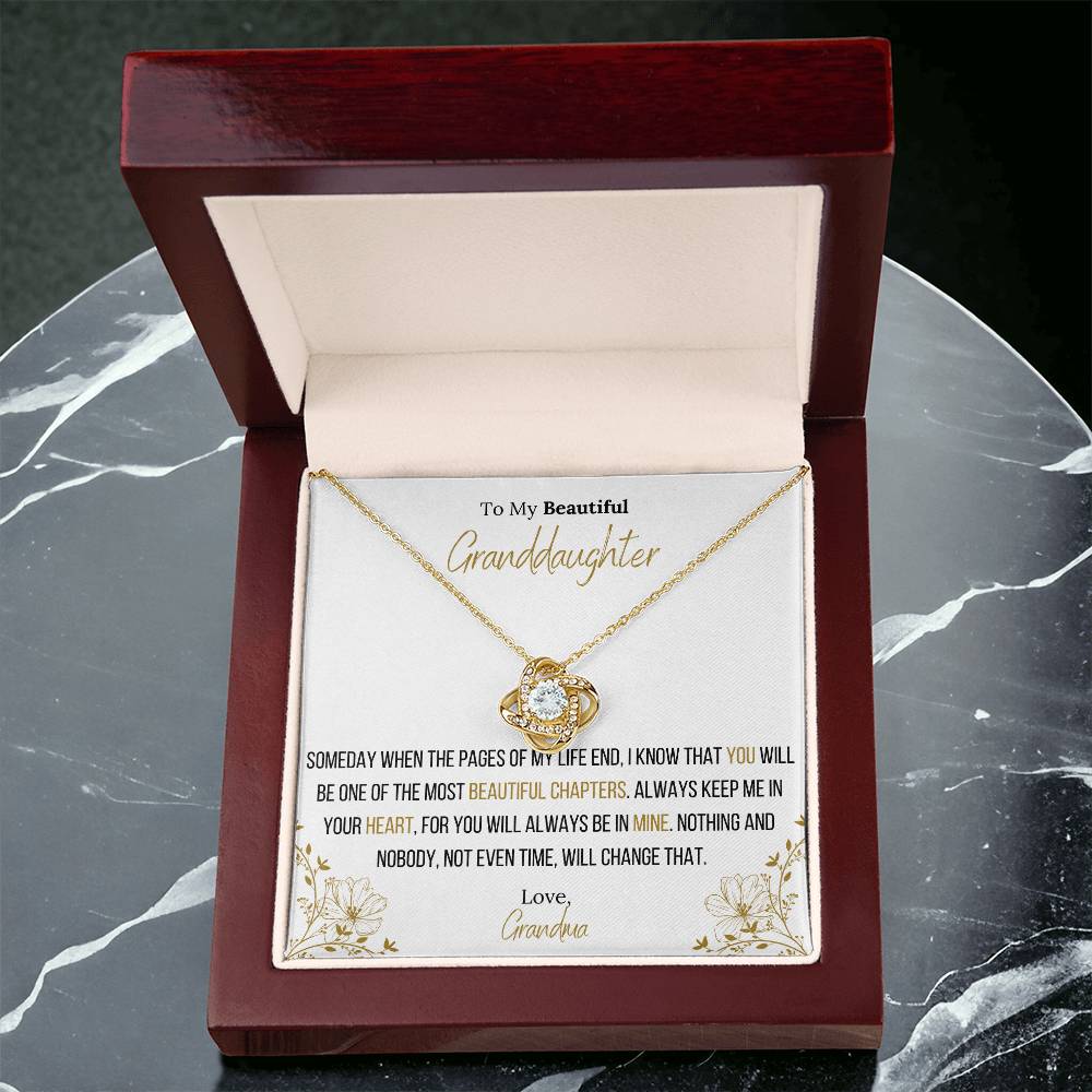 The Infinity Love Knot Necklace™ To My Granddaughter - Image 12