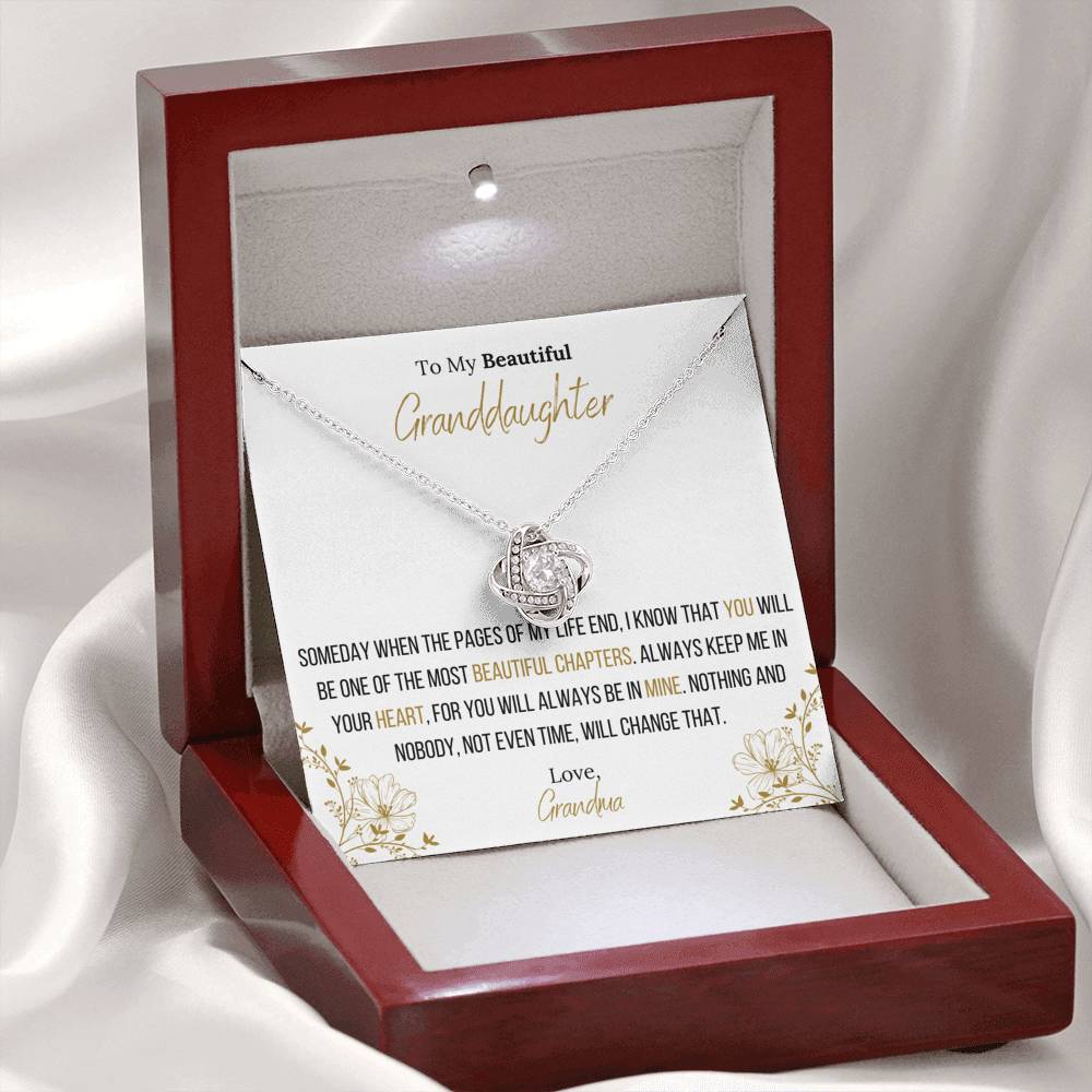 The Infinity Love Knot Necklace™ To My Granddaughter - Image 5