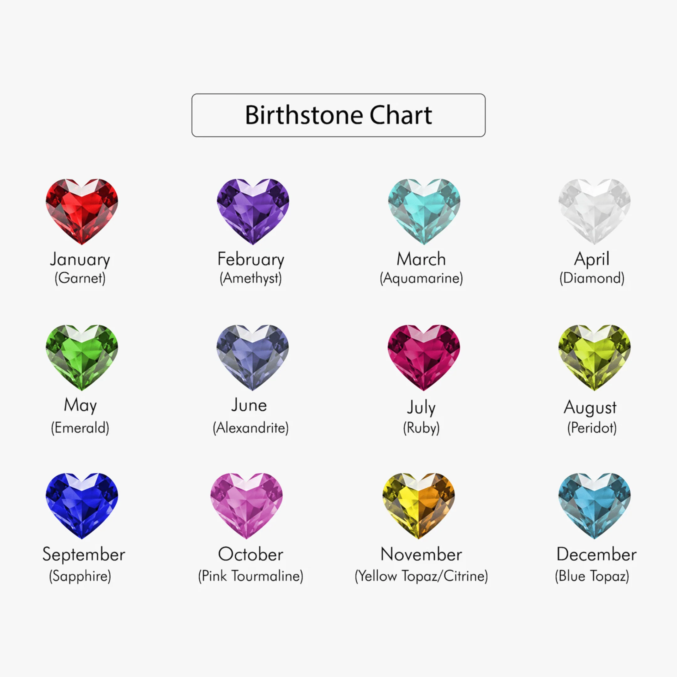 Birthstone Tree Of Life Necklace - Image 3