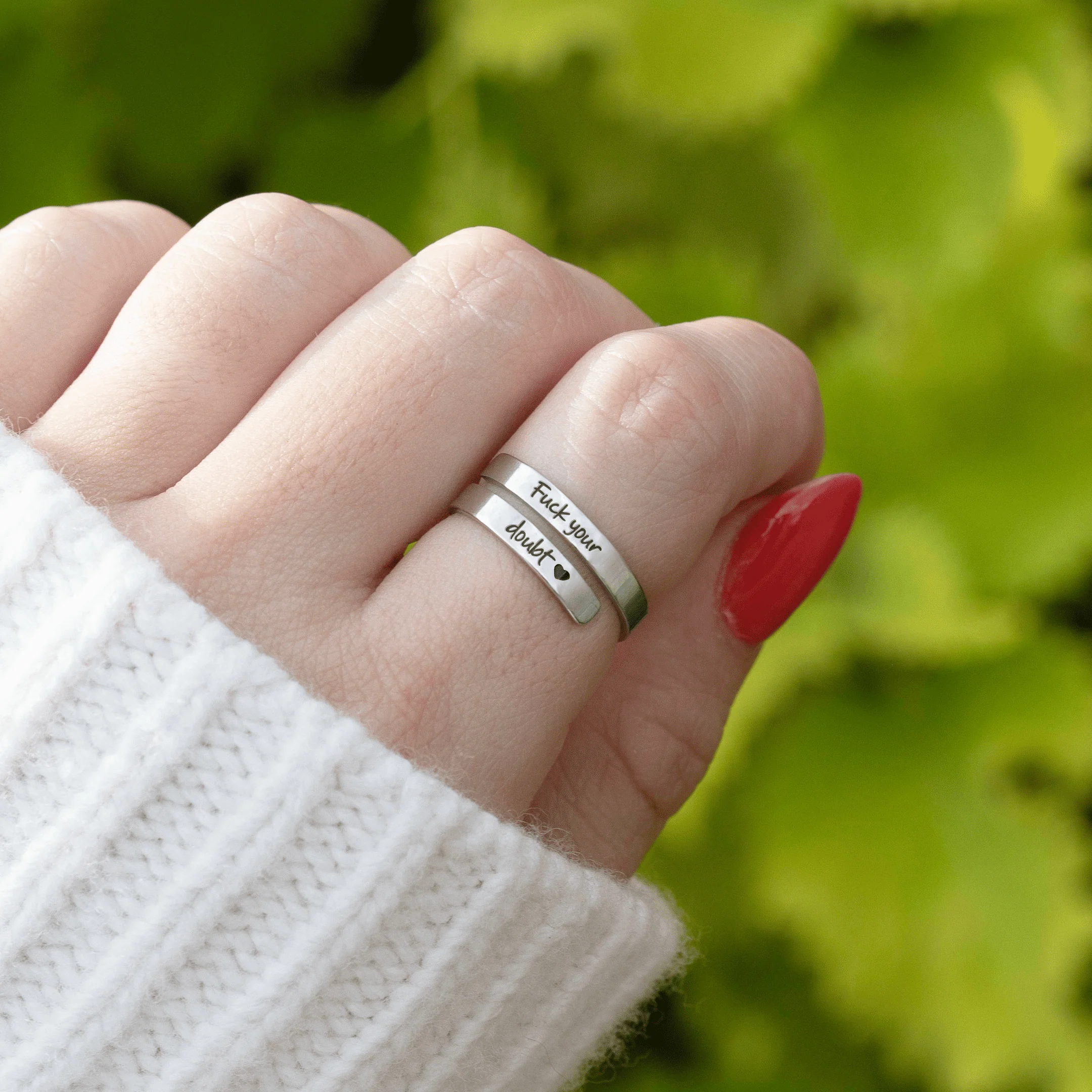 F♡ck Your Doubt Ring - Image 2