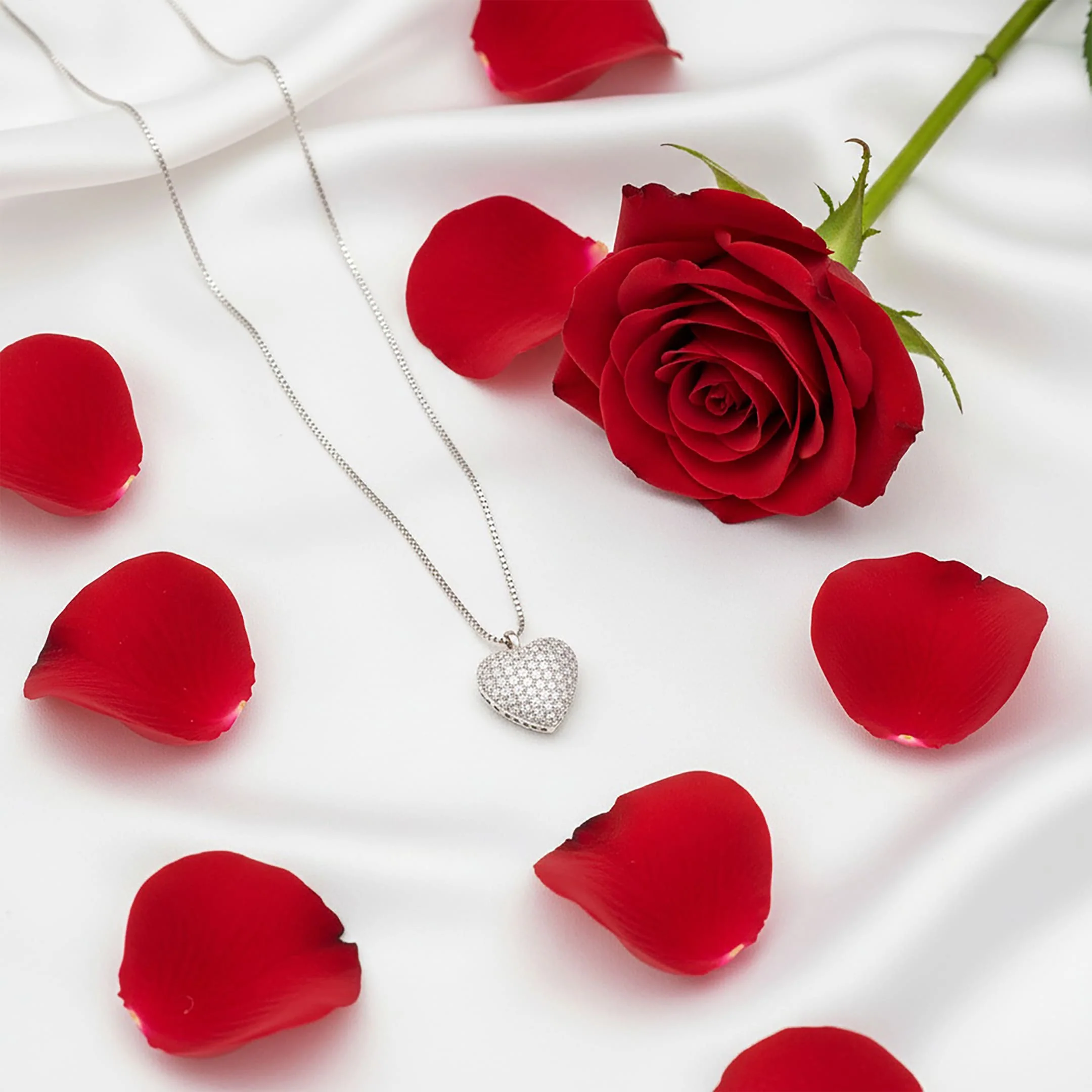 Forever In My Heart Urn Necklace - 925 Sterling Silver - Image 2