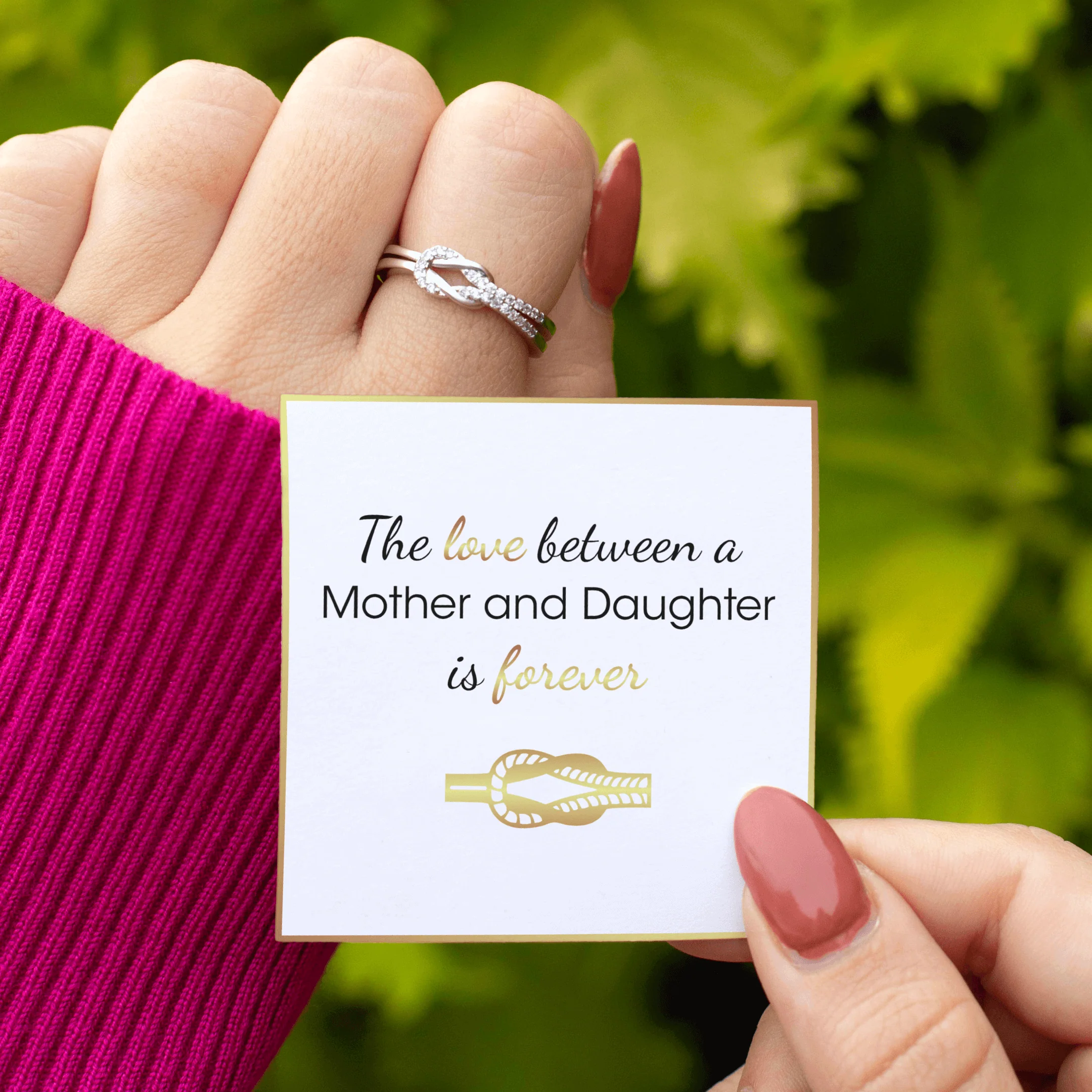 Forever Linked Knot Ring - Image 4