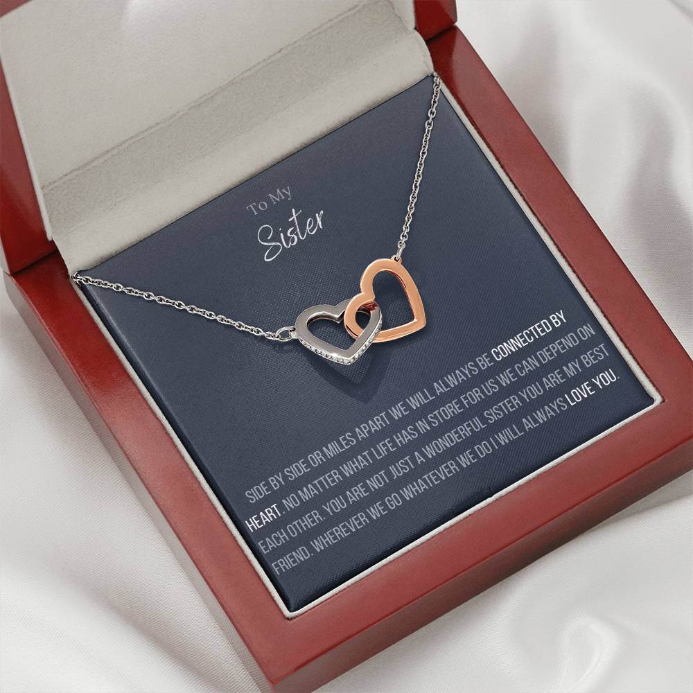 Interlocking Love™ Necklace To My Sister - Image 4