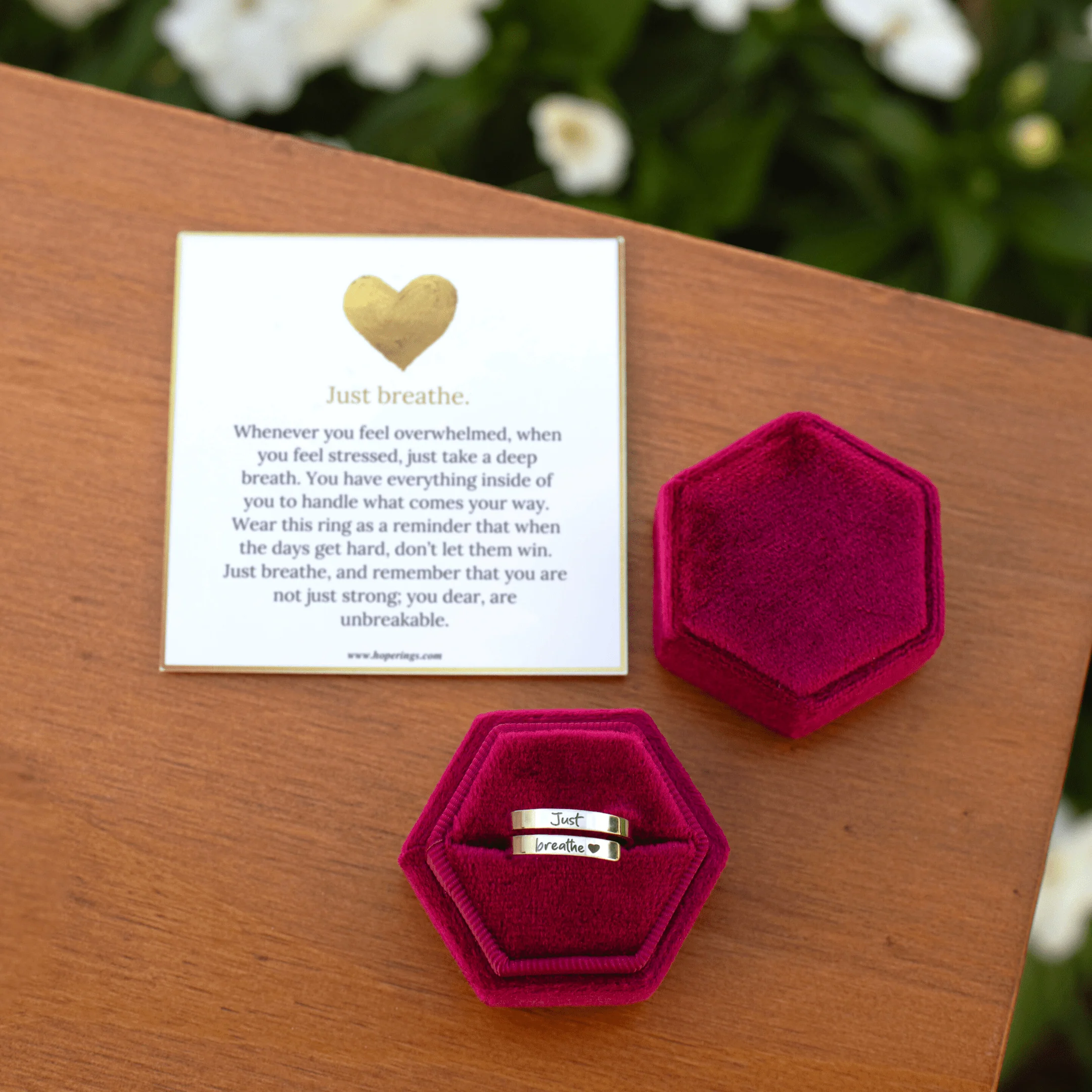 Just Breathe Ring - Image 4