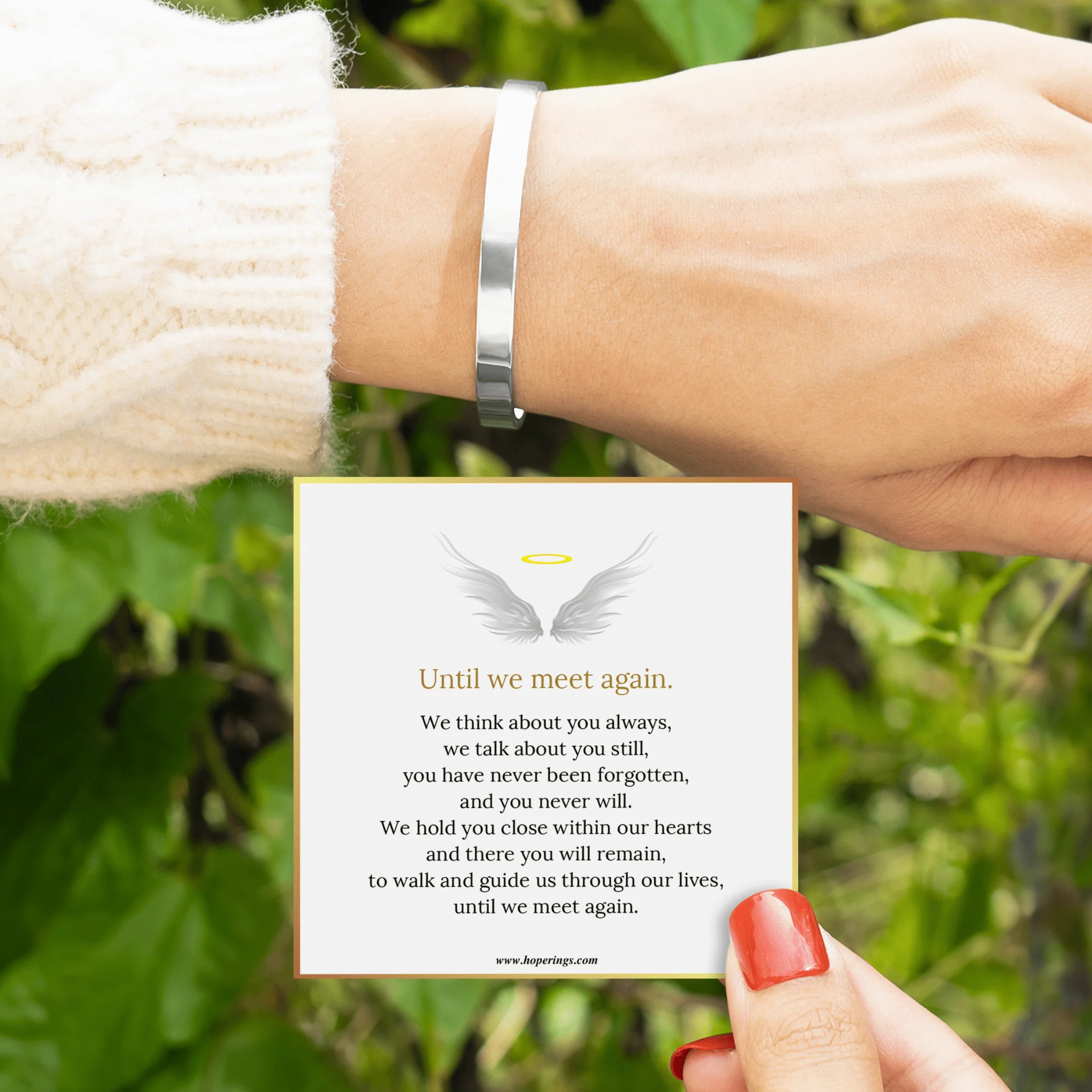 Until We Meet Again Bracelet - Image 4