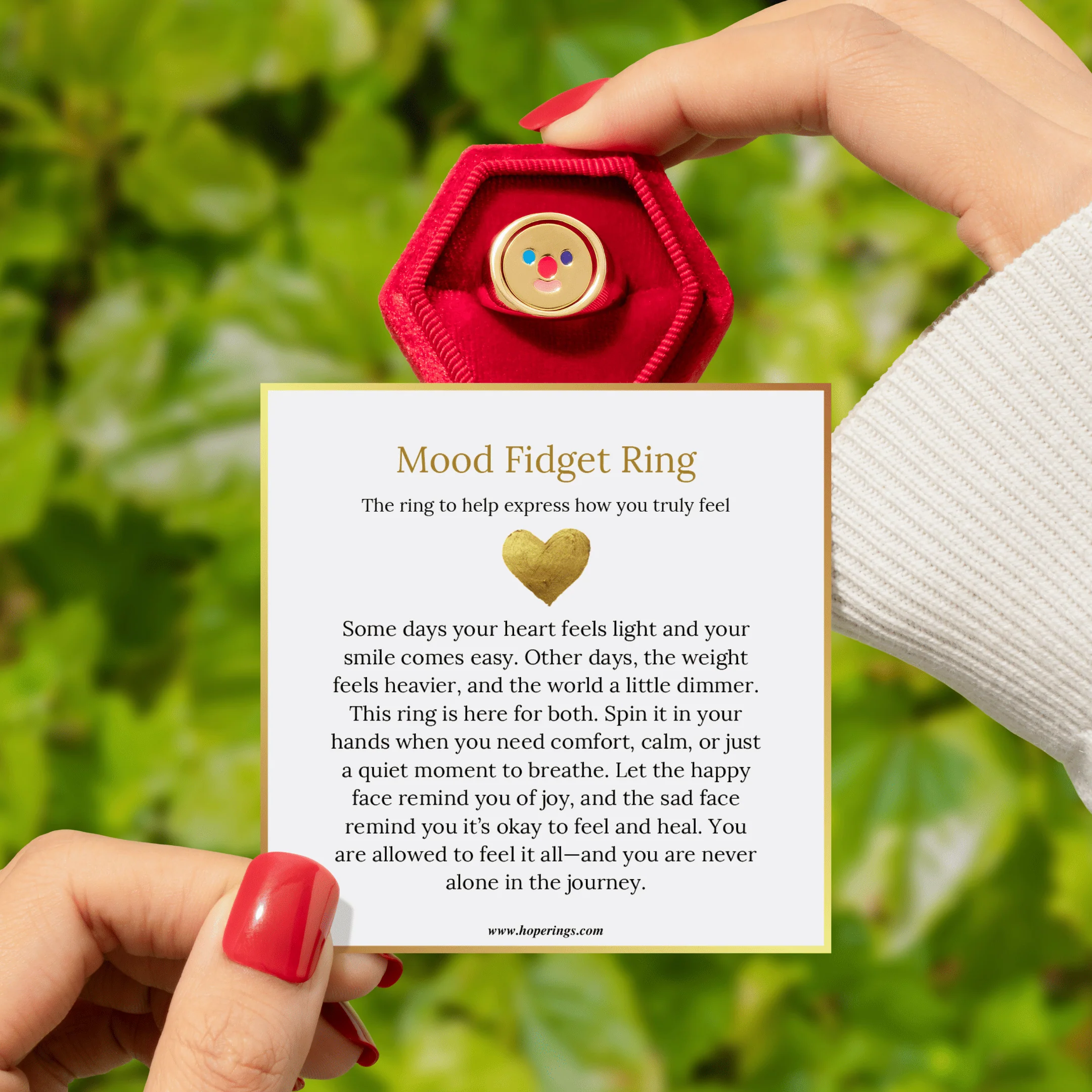 Mood Fidget Ring
