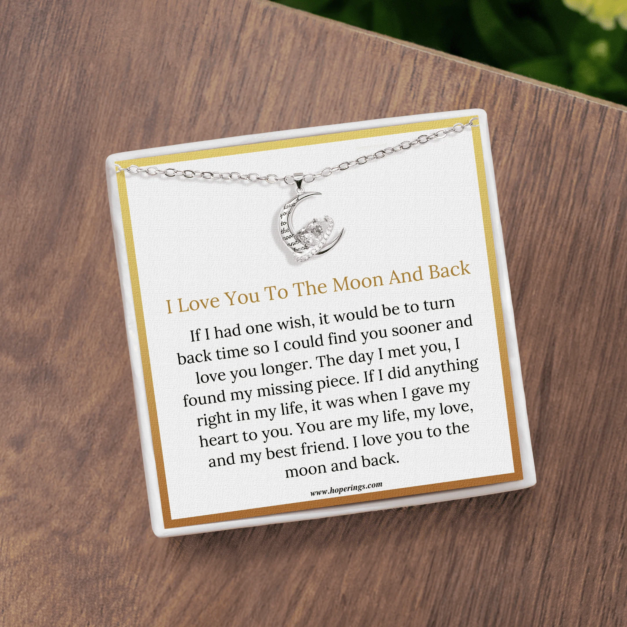 Moon & Back Necklace - Image 4