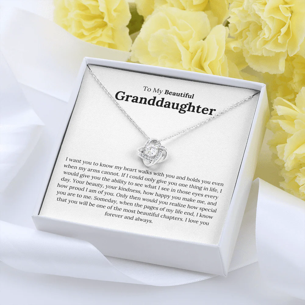To My Granddaughter - My Heart Walks With You - Image 3