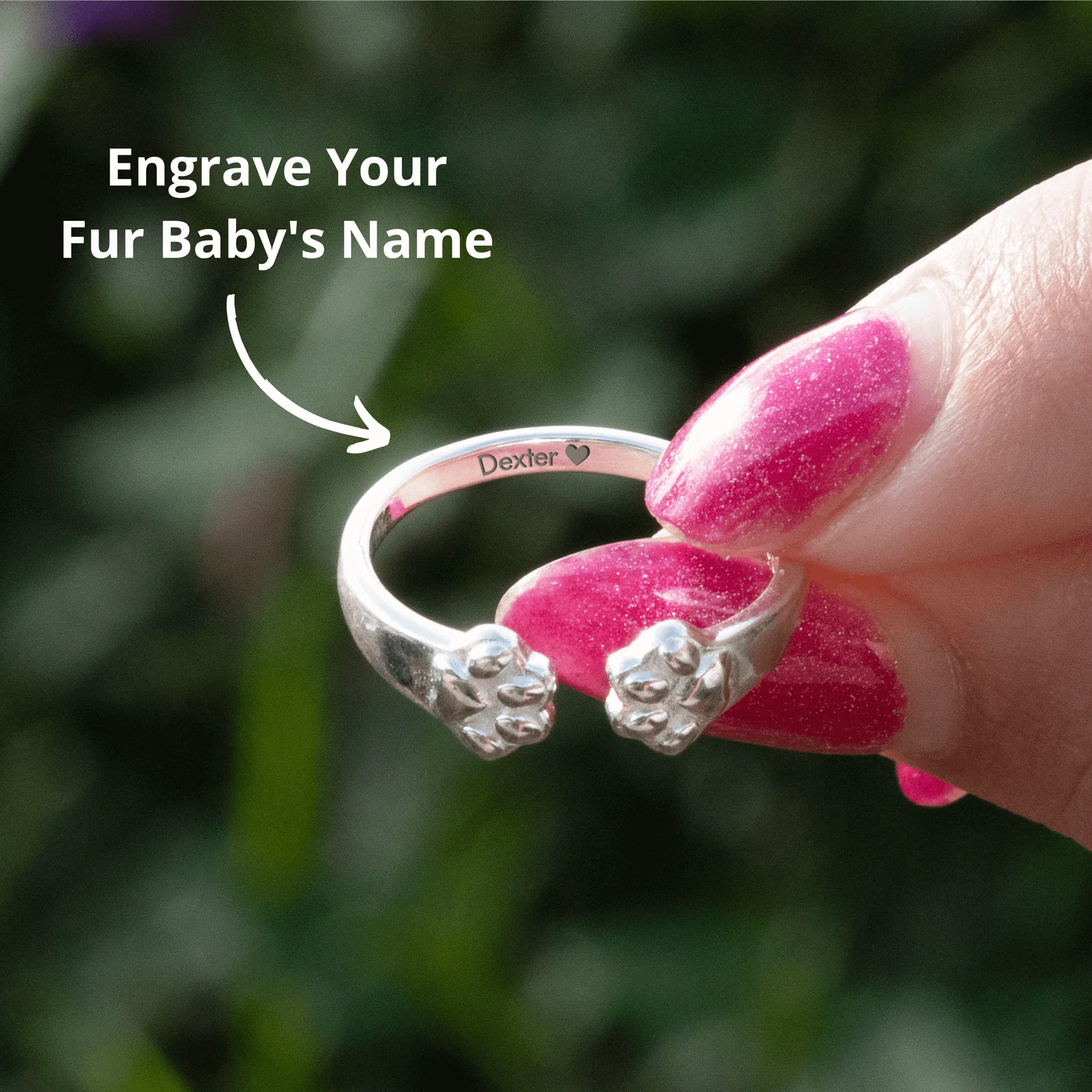 The Paw Hug From Heaven Ring - Image 3