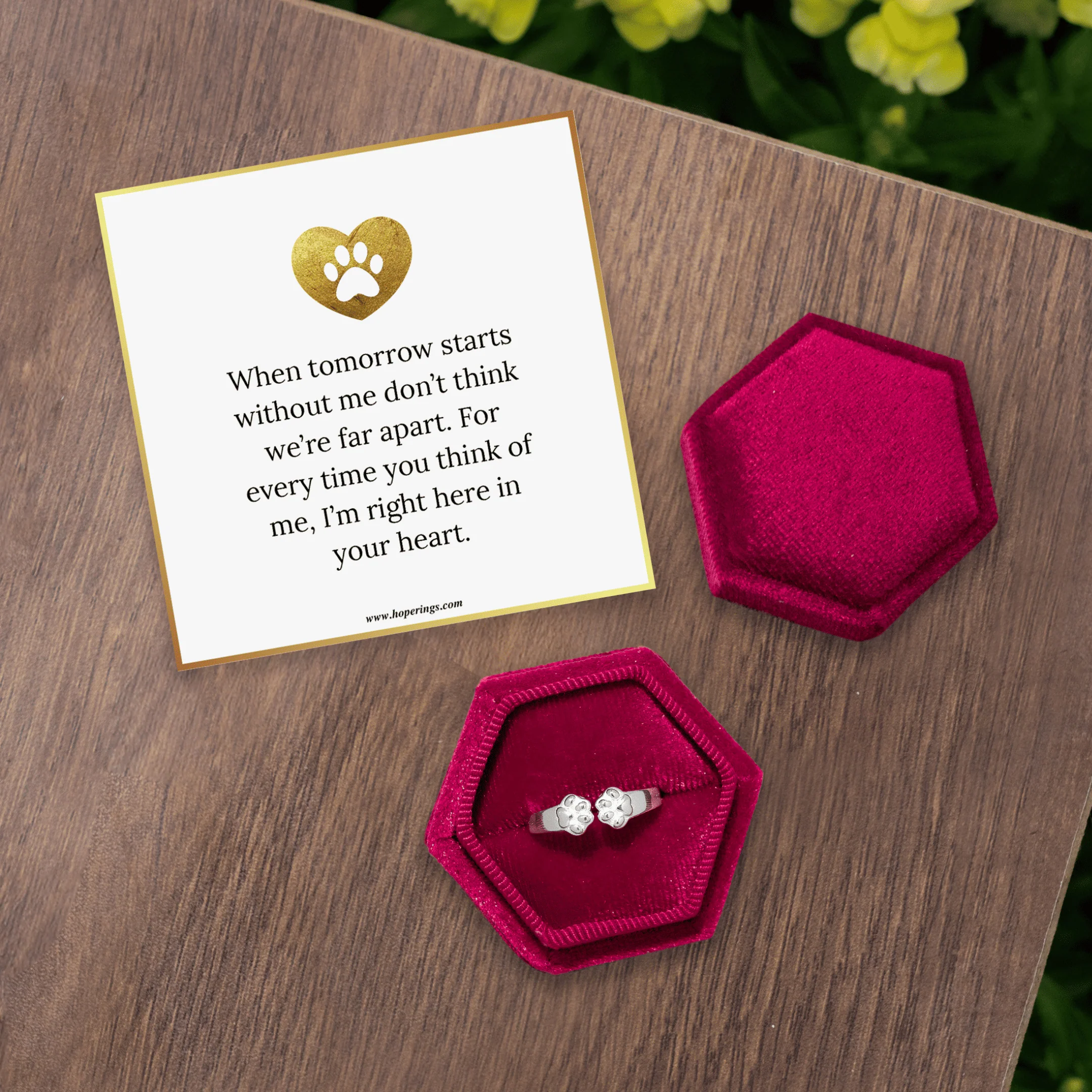 Paw Hug From Heaven Ring - Image 4