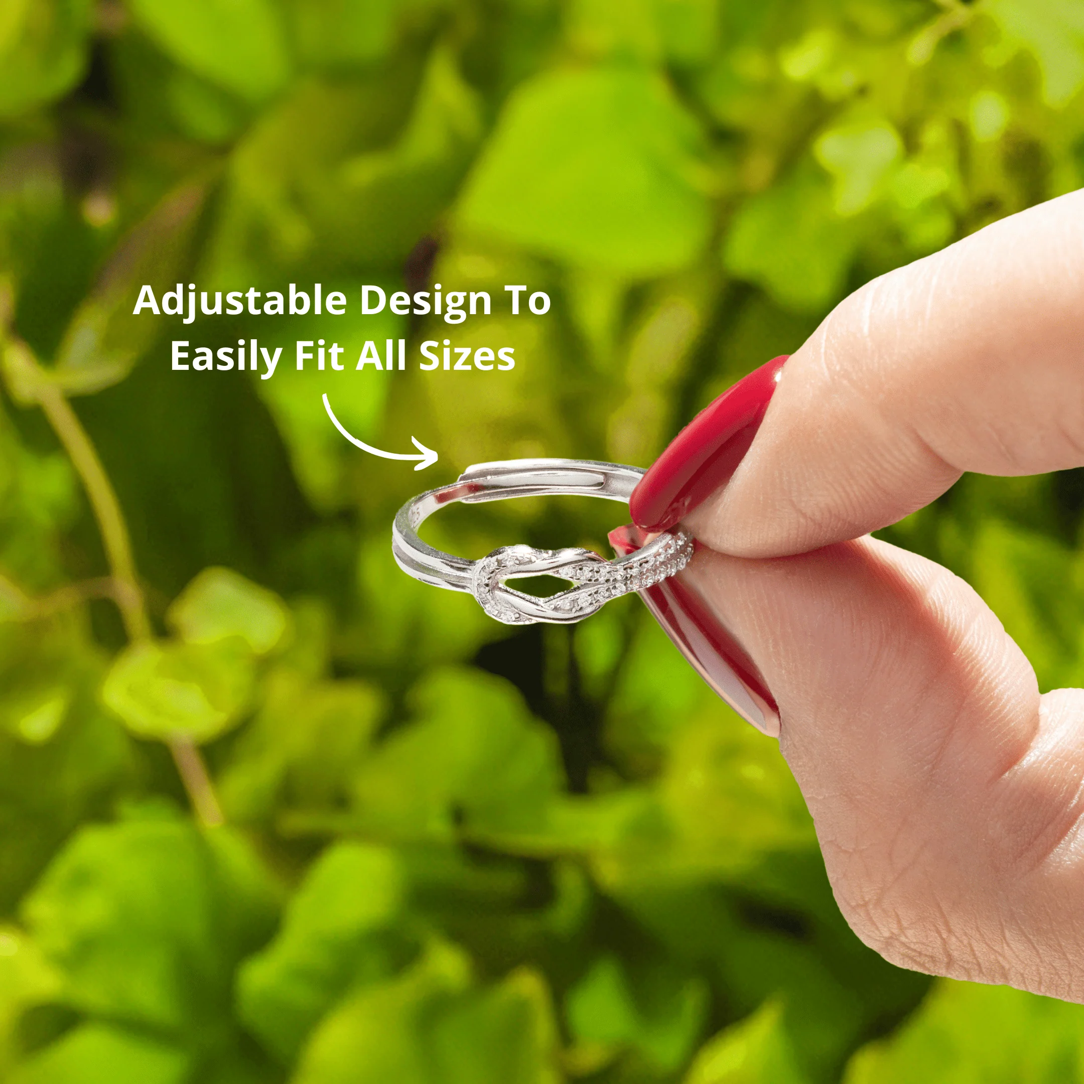Promise Knot Ring - Image 3
