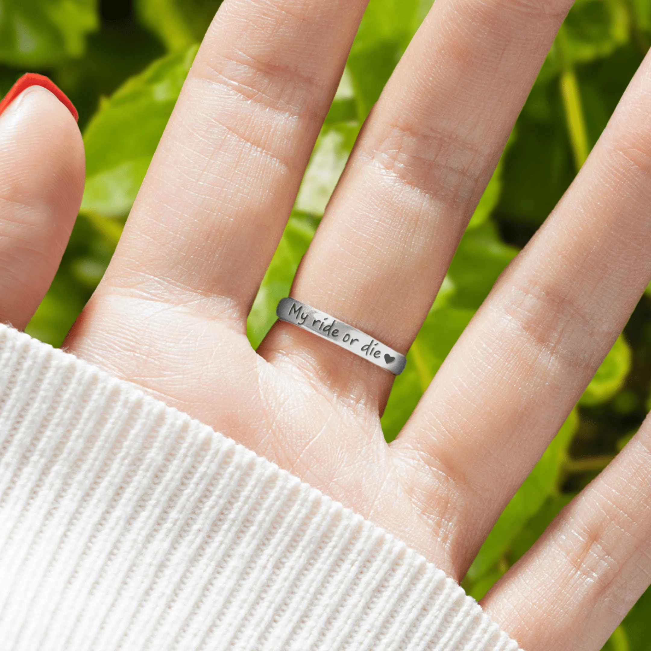 Ride Or Die Knot Ring - Image 3