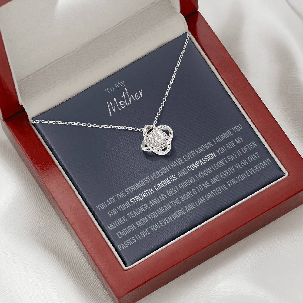 The Infinity Love Knot Necklace™ To My Mother - Image 4