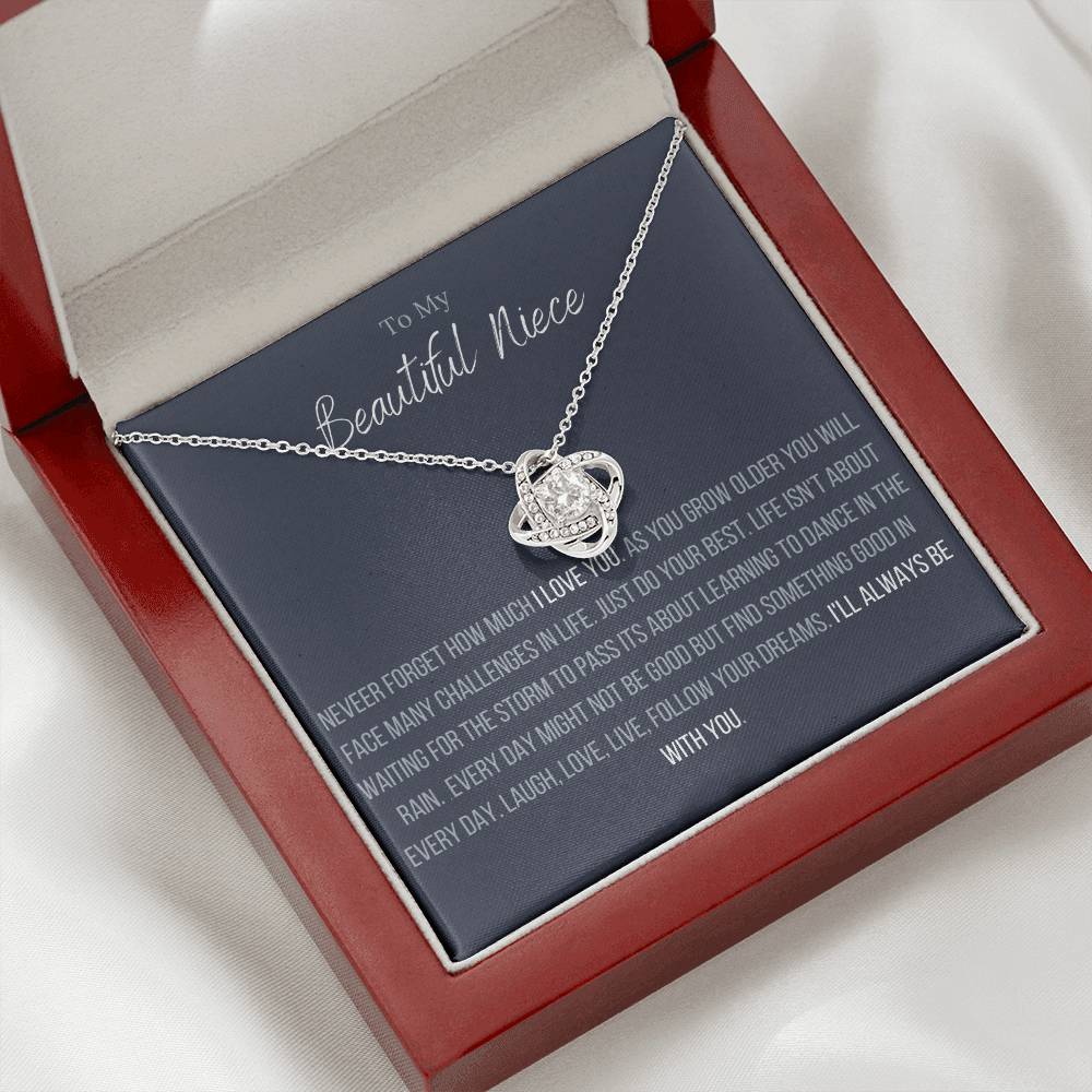 The Infinity Love Knot Necklace™ To My Niece - Image 4