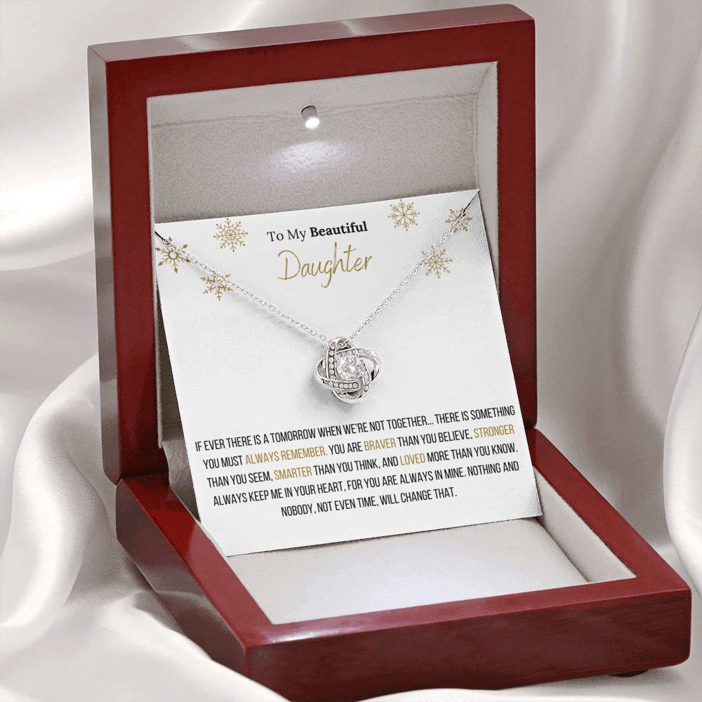 The Infinity Love Knot Necklace™ To My Daughter - Image 5