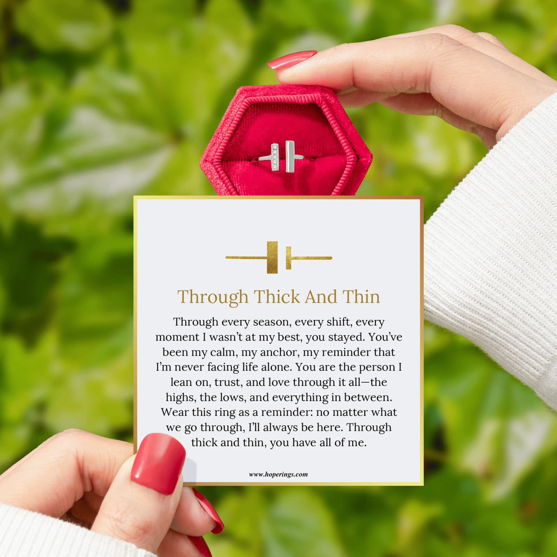 Thick & Thin Ring