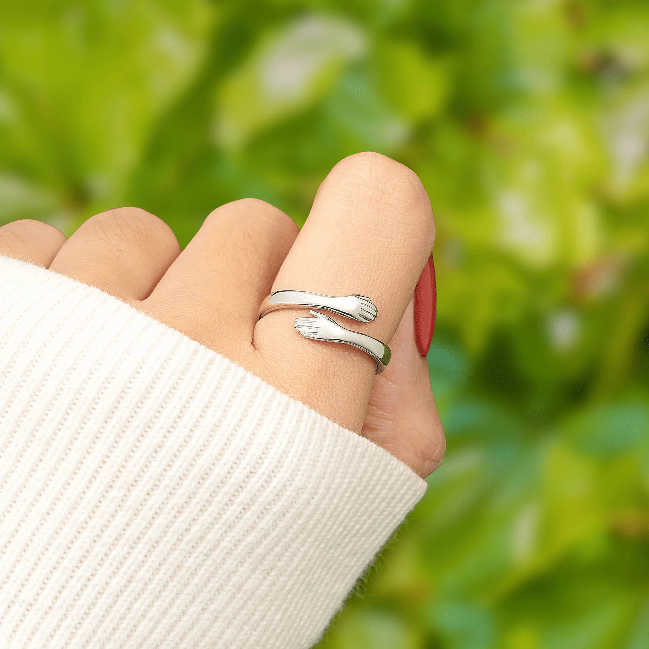To My Niece - Hug Ring - Image 2