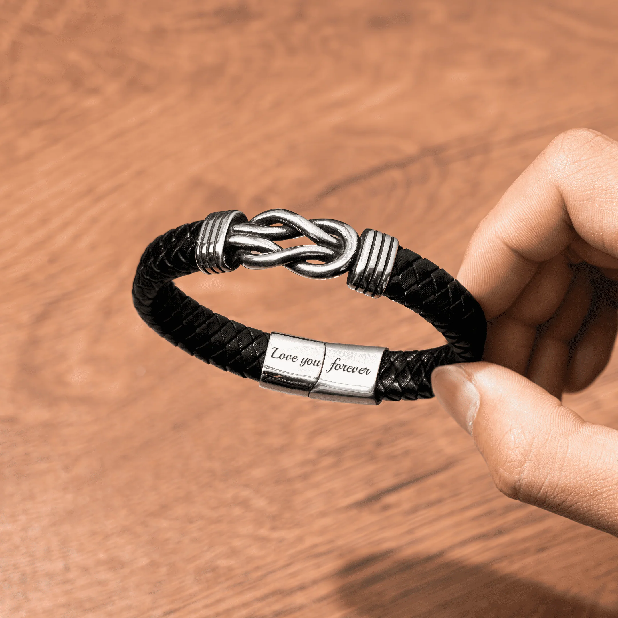 To My Son - Forever Linked Bracelet - Image 3