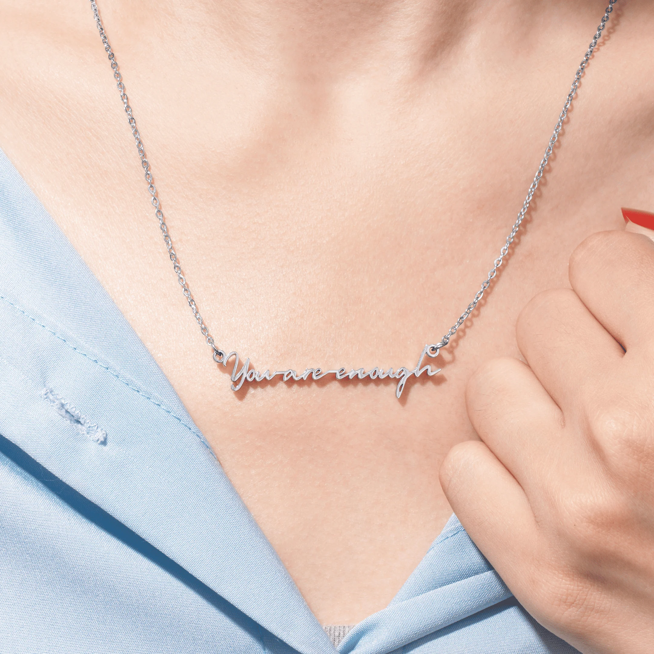 You Are Enough Necklace - Image 2